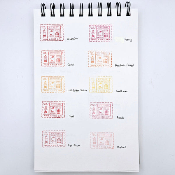 Shachihata Stamp Iromoyo Stamp Ink Warabe: Peach