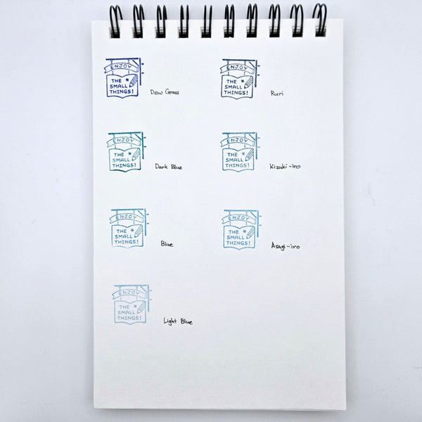 Shachihata Stamp Iromoyo Stamp Ink Warabe: Dew Grass