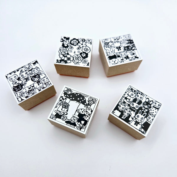 Sanby x Yumi Kitagishi Collaboration Stamp
