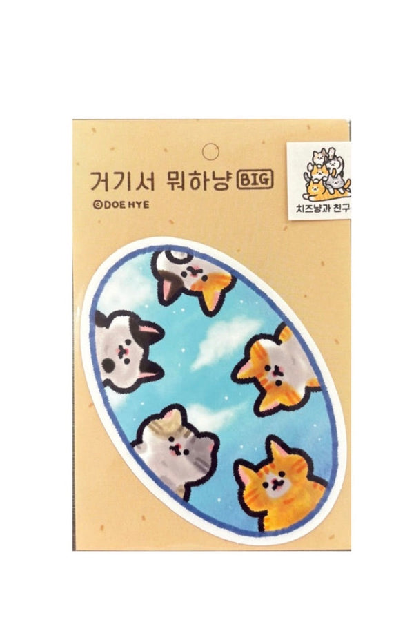 Doe Hye Sticker: What Are You Doing