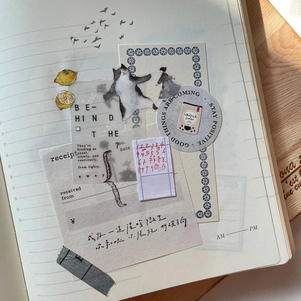 Pion 2015 Washi Tape: Cat (PET)