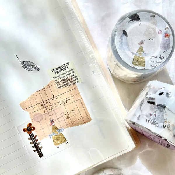 Pion 2015 Washi Tape: Cat (PET)