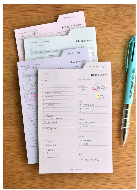 PLEPIC x Sticky Note: Sticky Index Planner