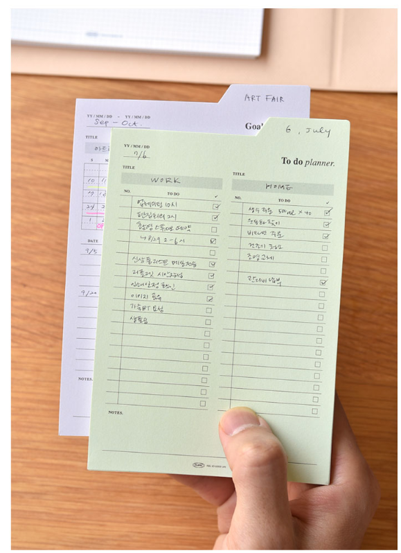 PLEPIC x Sticky Note: Sticky Index Planner