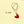 O-Check Design Book Clip: Heart