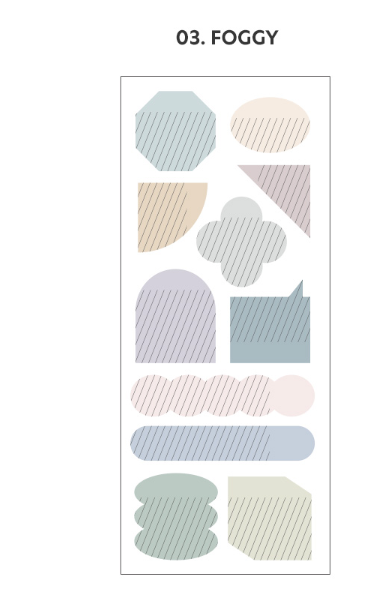 Iconic Index point Sticky Notes: Foggy