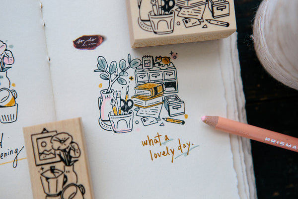 Ours Good Morning/Good Evening Stamp Set