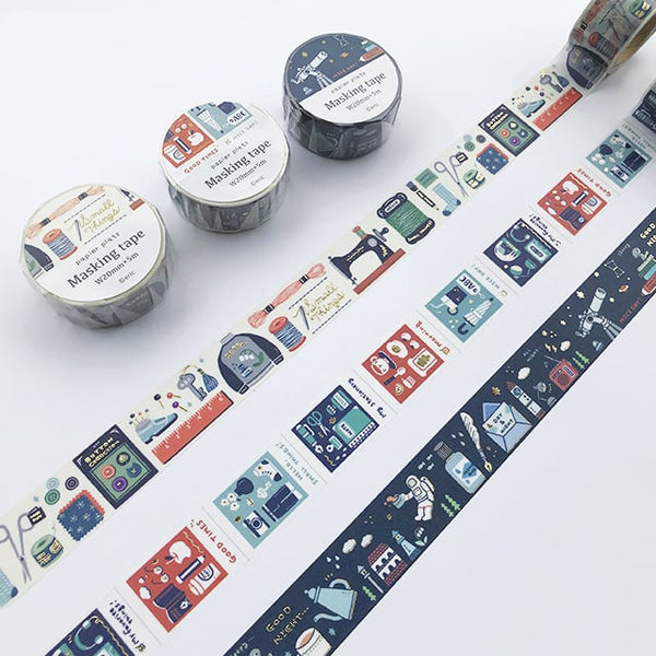 Papier Platz x eric Washi Tape: Sewing