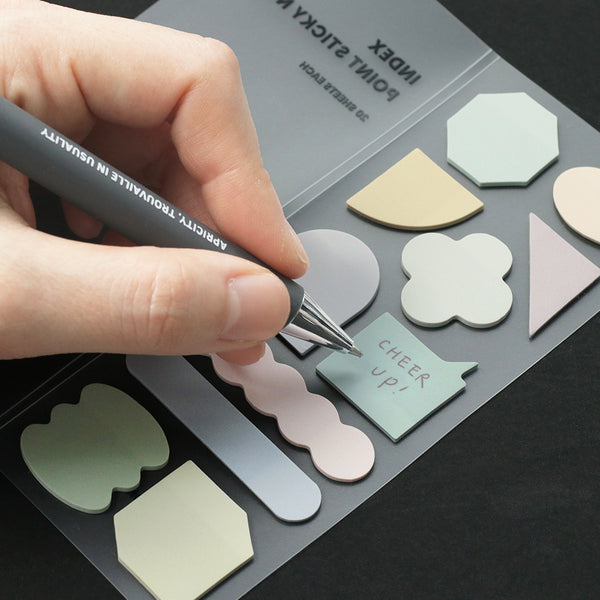 Iconic Index point Sticky Notes: Foggy