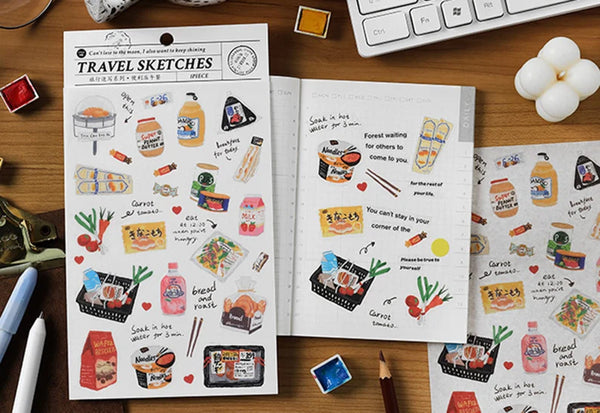 infeelME x Travel Sketches: Food
