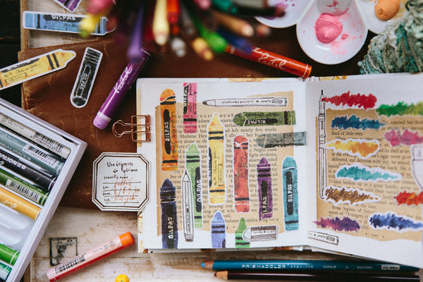 OURS Crayon Sticker Pack
