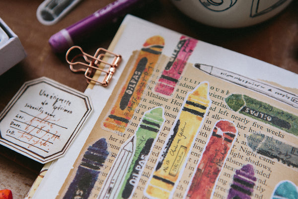 OURS Crayon Sticker Pack