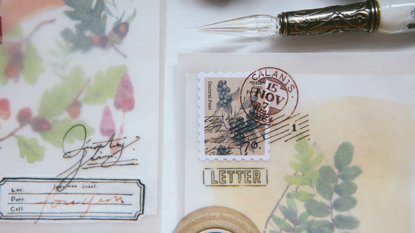 OURS Postmark Transfer Sticker