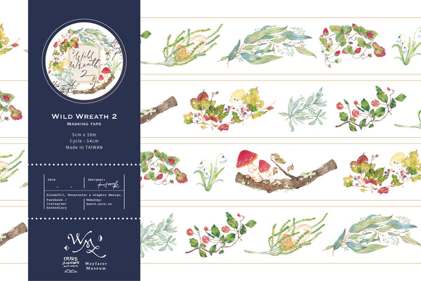 OURS Washi Tape: Wild Wreath