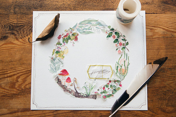 OURS Washi Tape: Wild Wreath