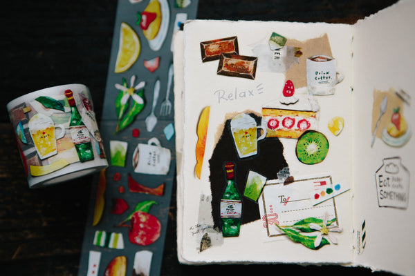 OURS Washi Tape: Paper Craft - Eat Something