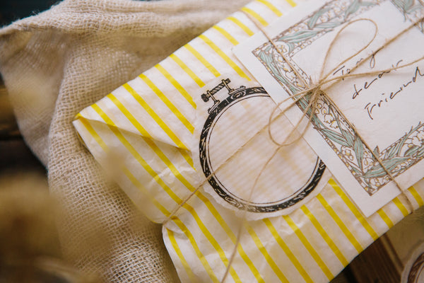 OURS Circle Embroidery Hoop Rubber Stamp