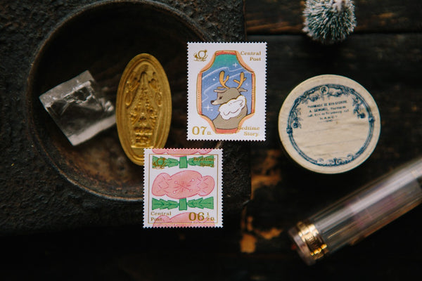 OURS Bedtime Story Stamp Sticker