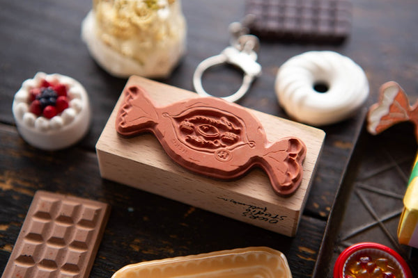 OURS Lemon Cake Rubber Stamp