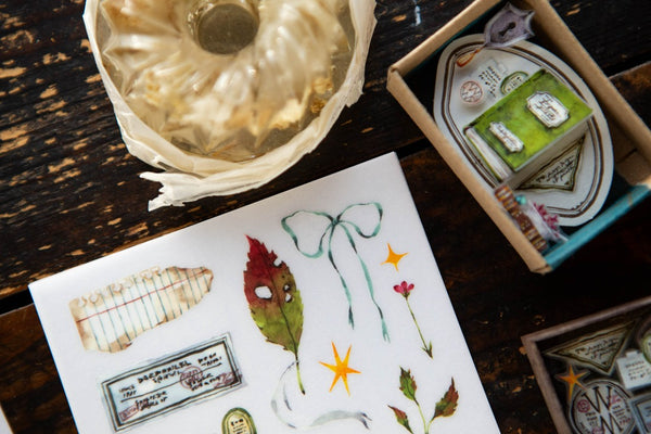 OURS Desk of Botanist Transfer Sticker