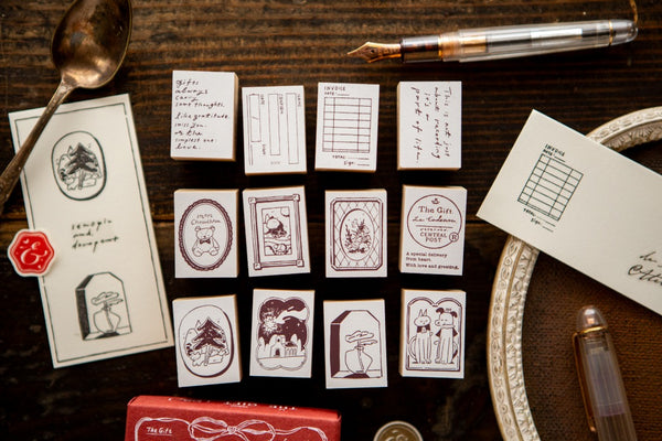 OURS "The Gift" Rubber Stamp Series