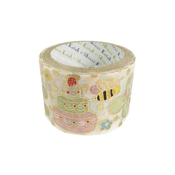 Shinzi Katoh Washi Tape: Fruit Cafe Decoration (27 mm)