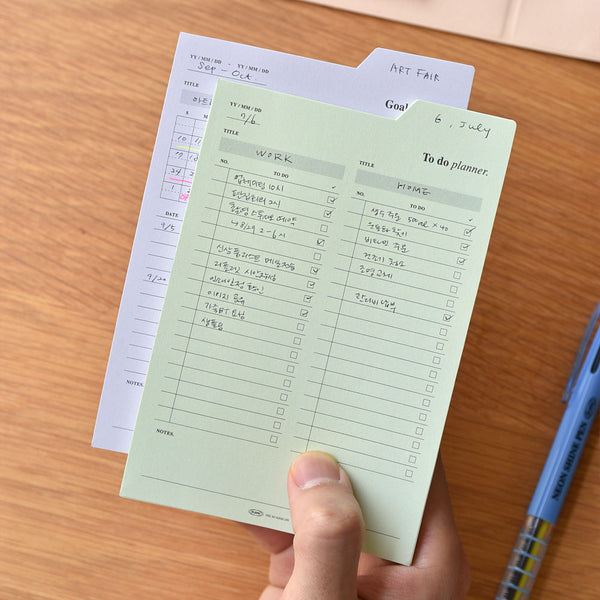 PLEPIC x Sticky Note: Sticky Index Planner