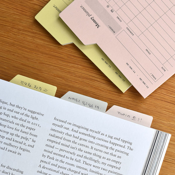 PLEPIC x Sticky Note: Sticky Index Planner