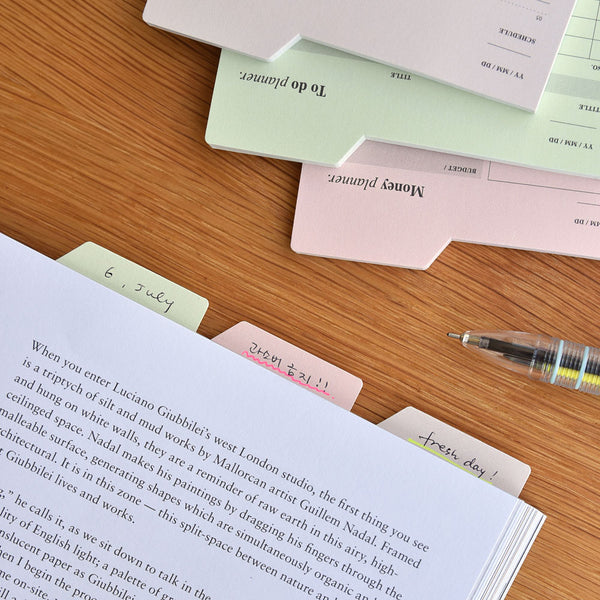 PLEPIC x Sticky Note: Sticky Index Planner