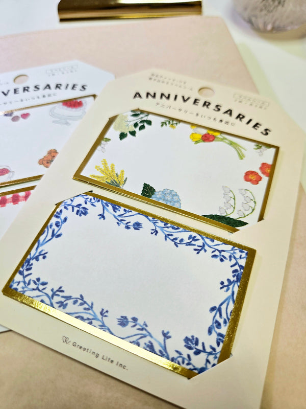 Greeting Life x Yusuke Yonezu Anniversaries Stickers: Flower Label Seals