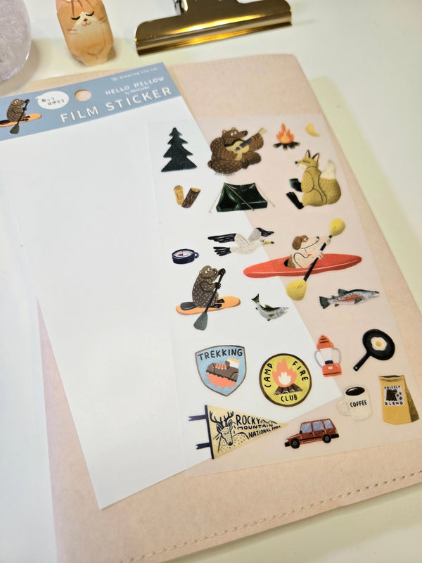 Greeting Life x Okataoka Hello Mellow Film Sticker