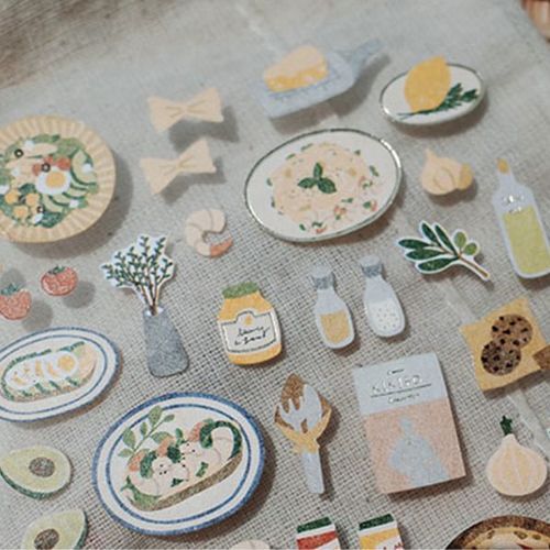 Suatelier Design x Daily Deco Sticker: Food Trip #1