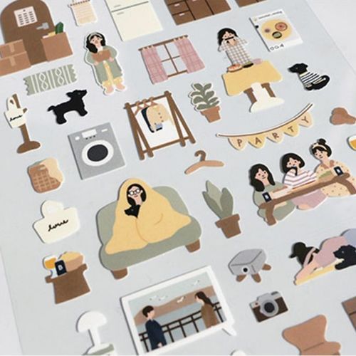 Suatelier Design x Daily Deco Sticker: Vlog Home
