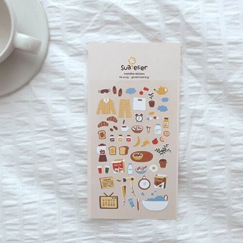Suatelier Design x Daily Deco Sticker: Good Morning