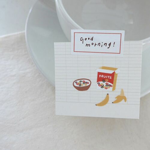 Suatelier Design x Daily Deco Sticker: Good Morning