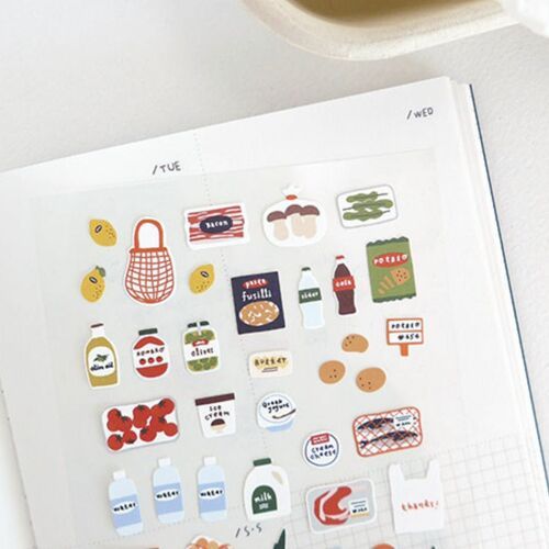 Suatelier Design x Daily Deco Sticker: Market