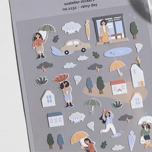 Suatelier Design x Daily Deco Sticker: Rainy Day