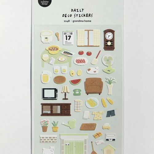 Suatelier Design x Daily Deco Sticker: Grandma Home