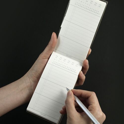 Paperian: LISTS to LIVE BY 3-Row Daily Handy Planner