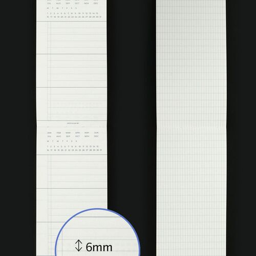 Paperian: LISTS to LIVE BY 3-Row Daily Handy Planner