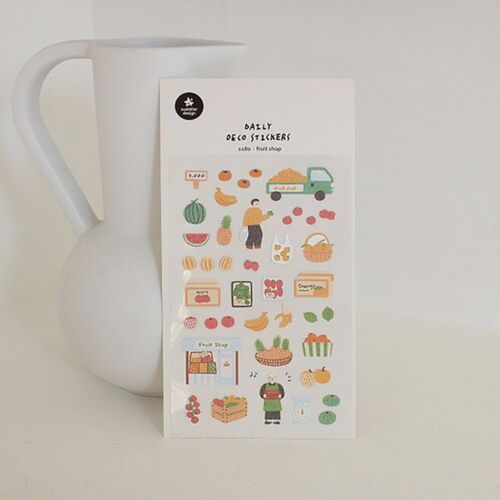 Suatelier Design Daily Deco Stickers: Fruit Shop