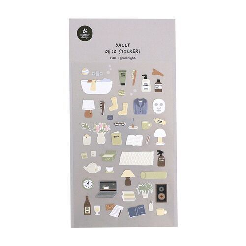 Suatelier Design Daily Deco Stickers: Good Night