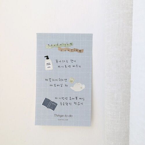 Suatelier Design Daily Deco Stickers: Good Night